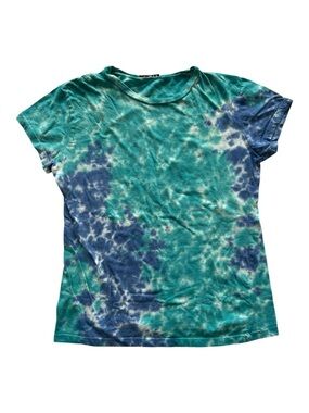 🦋 5/$25 - Vintage Buzz Tie Dye T-Shirt in Blue/Green - Size XL Measures 20” PTP